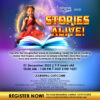 December 2022 Holiday Workshops and Camps - Stories Alive, Thurs 1st Dec, 10am to 1pm